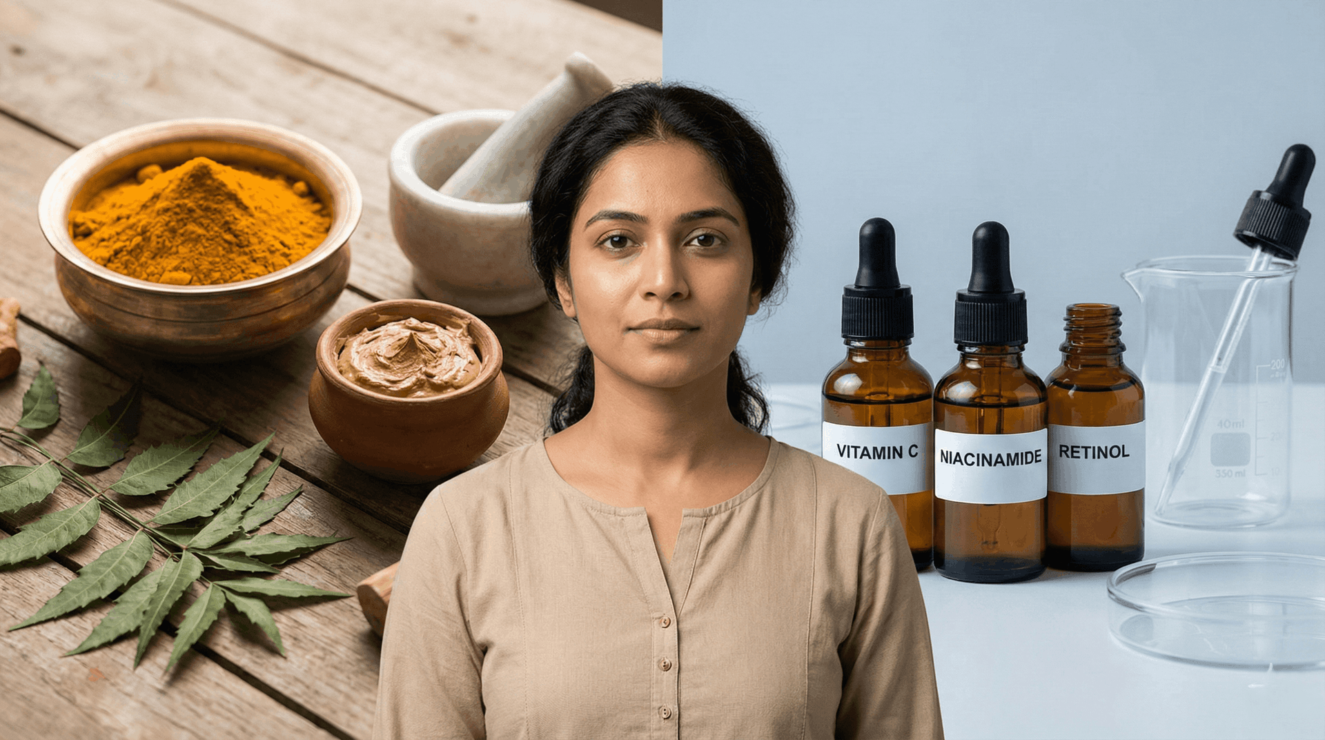 Ayurveda vs Actives: Treating Dark Spots Without Triggering PIH